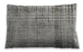 Traditional Classic Rectangular Granite Gray Lumbar Throw Pillow, 13 inch by 19 inch, lbtr2463