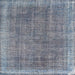 Square Traditional Blue Gray Persian Rug, tr2464