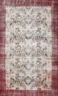 Machine Washable Traditional Chestnut Brown Rug, wshtr2466