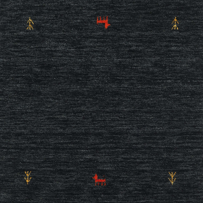 Traditional Black Persian Rug, tr2468