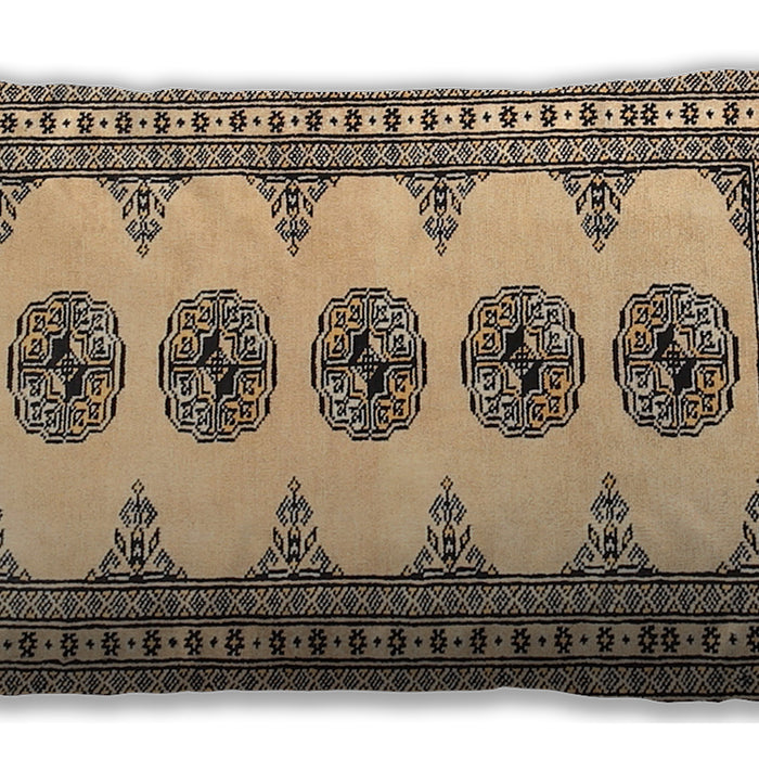 Traditional Classic Rectangular Sepia Brown Lumbar Throw Pillow, 13 inch by 19 inch, lbtr246