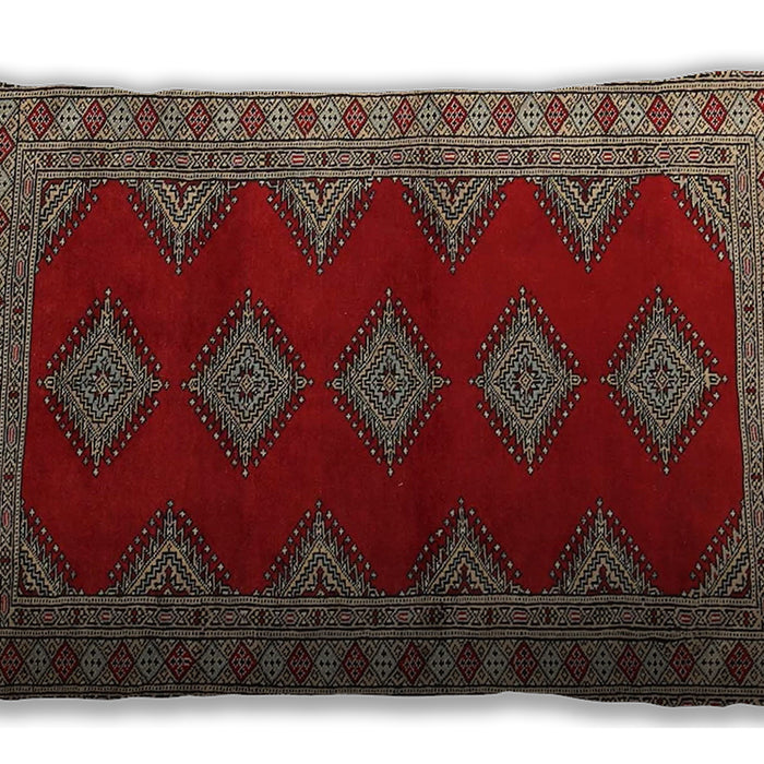 Traditional Classic Rectangular Dark Almond Brown Lumbar Throw Pillow, 13 inch by 19 inch, lbtr2472