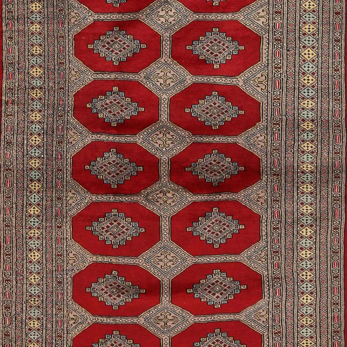 Traditional Saffron Red Persian Rug, tr2473