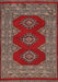 Traditional Orange Salmon Pink Persian Rug, tr2475