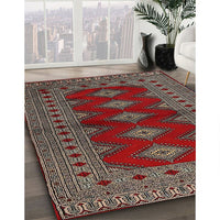 Traditional Rose Purple Persian Rug, tr2476