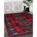 Machine Washable Traditional Tomato Red Rug in a Family Room, wshtr2479