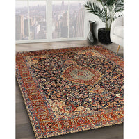 Traditional Brown Medallion Rug, tr247