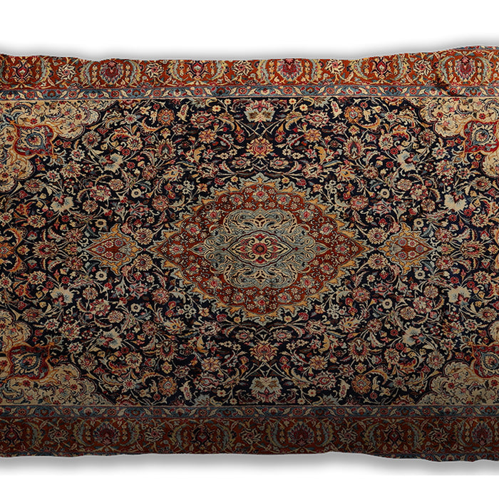 Traditional Classic Rectangular Peru Brown Lumbar Throw Pillow, 13 inch by 19 inch, lbtr247