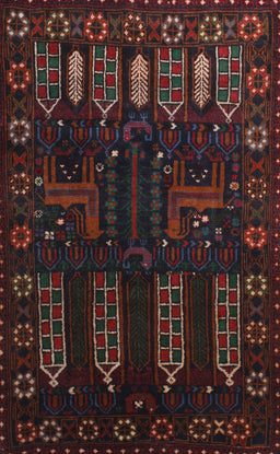 Machine Washable Traditional Dark Brown Rug, wshtr2480