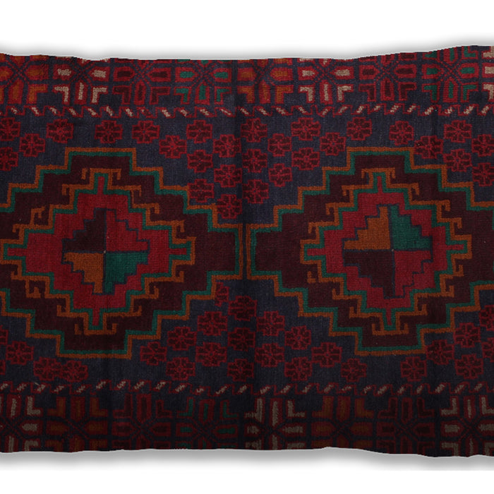 Traditional Classic Rectangular Burgundy Brown Lumbar Throw Pillow, 13 inch by 19 inch, lbtr2481