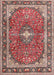 Traditional Light French Beige Brown Medallion Rug, tr2488