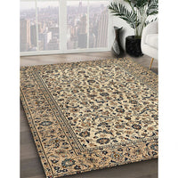 Traditional Coffee Brown Persian Rug, tr2489