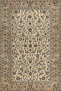 Machine Washable Traditional Coffee Brown Rug, wshtr2489