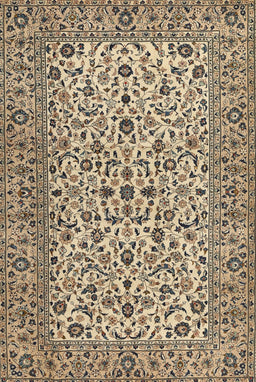 Machine Washable Traditional Coffee Brown Rug, wshtr2489