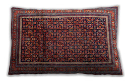 Traditional Classic Rectangular Orange Salmon Pink Lumbar Throw Pillow, 13 inch by 19 inch, lbtr2493