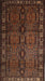 Machine Washable Traditional Sienna Brown Rug, wshtr2496