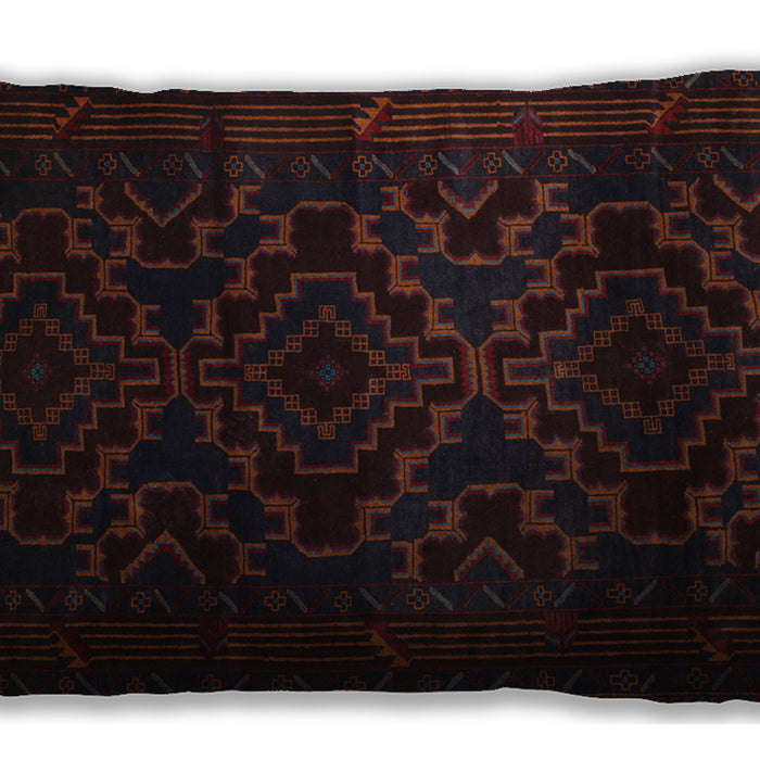 Traditional Classic Rectangular Burgundy Brown Lumbar Throw Pillow, 13 inch by 19 inch, lbtr2497