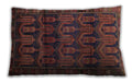 Traditional Classic Rectangular Chestnut Brown Lumbar Throw Pillow, 13 inch by 19 inch, lbtr2498