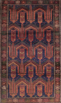 Machine Washable Traditional Chestnut Brown Rug, wshtr2498