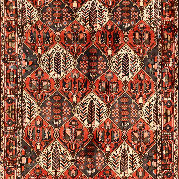 Traditional Crimson Red Persian Rug, tr249