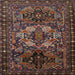 Square Traditional Brown Persian Rug, tr2500