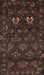 Traditional Reddish Brown Persian Rug, tr2502