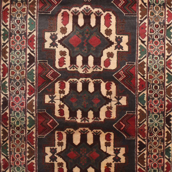 Machine Washable Traditional Dark Gold Brown Rug, wshtr2506