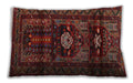 Traditional Classic Rectangular Chestnut Brown Lumbar Throw Pillow, 13 inch by 19 inch, lbtr2507