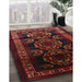 Machine Washable Traditional Red Wine or Wine Red Rug in a Family Room, wshtr2508