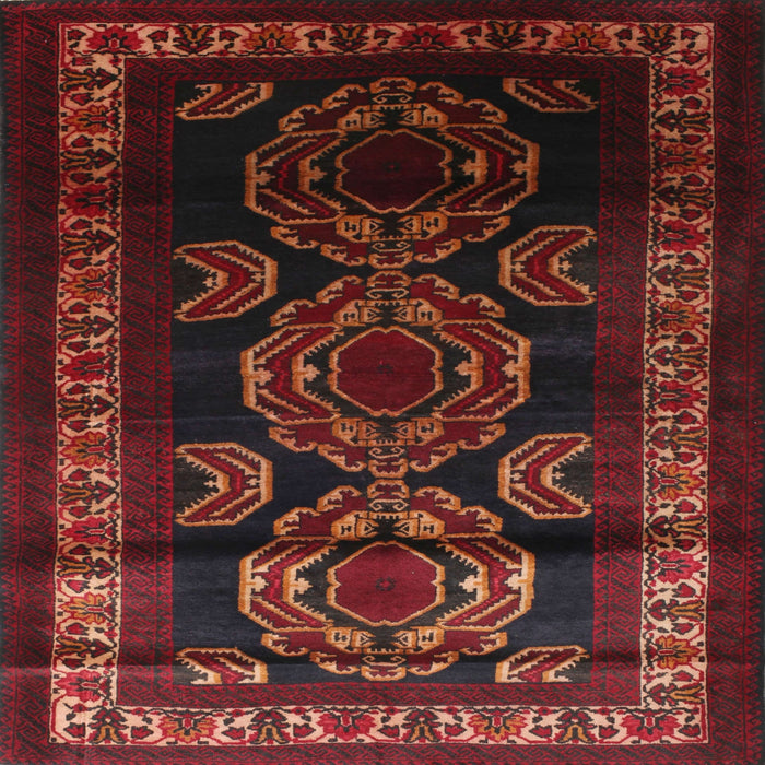 Round Machine Washable Traditional Red Wine or Wine Red Rug, wshtr2508