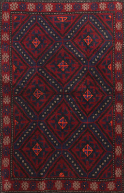 Machine Washable Traditional Burgundy Brown Rug, wshtr2509