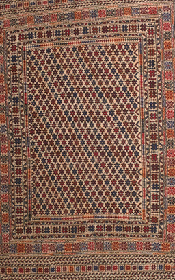 Machine Washable Traditional Peru Brown Rug, wshtr2511