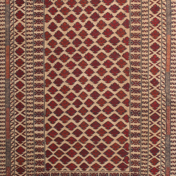 Traditional Saffron Red Southwestern Rug, tr2514
