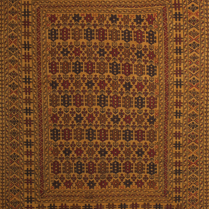 Machine Washable Traditional Sedona Brown Rug, wshtr2515