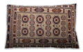 Traditional Classic Rectangular Chestnut Brown Lumbar Throw Pillow, 13 inch by 19 inch, lbtr2517