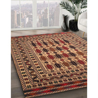 Traditional Mango Orange Southwestern Rug, tr2519