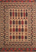 Traditional Mango Orange Southwestern Rug, tr2519