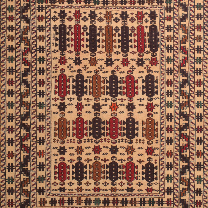 Traditional Mango Orange Southwestern Rug, tr2519