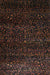 Traditional Dark Brown Persian Rug, tr2521
