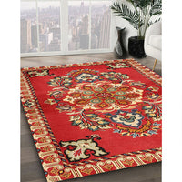 Traditional Red Persian Rug, tr2525