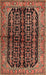 Machine Washable Traditional Bronze Brown Rug, wshtr2528