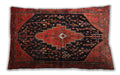 Traditional Classic Rectangular Chestnut Brown Lumbar Throw Pillow, 13 inch by 19 inch, lbtr252
