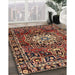 Machine Washable Traditional Peru Brown Rug in a Family Room, wshtr2530