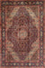 Traditional Orange Salmon Pink Persian Rug, tr2531