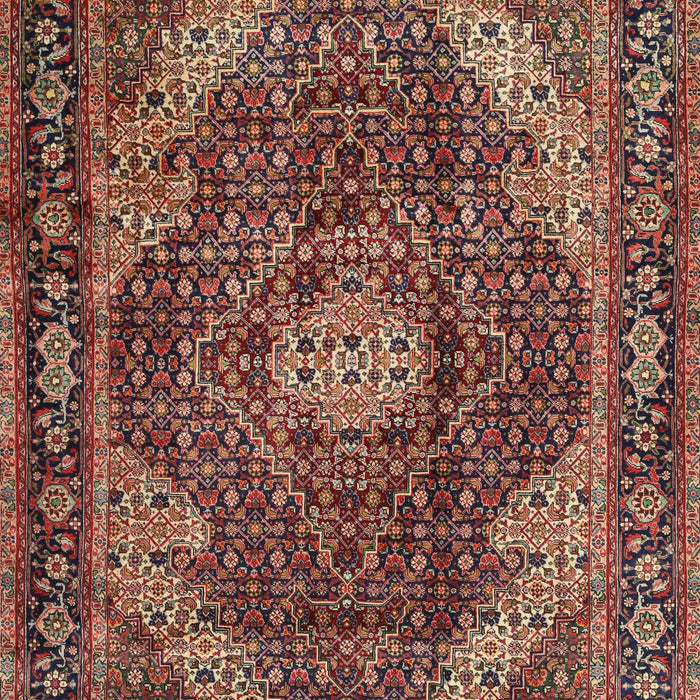 Traditional Orange Salmon Pink Persian Rug, tr2531