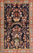 Traditional Brown Animal Rug, tr2532