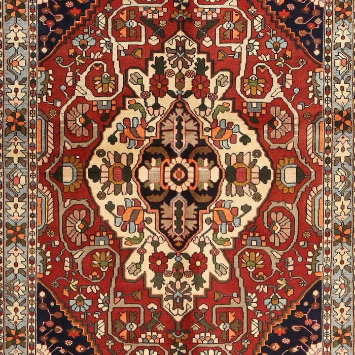 Traditional Saffron Red Persian Rug, tr2534