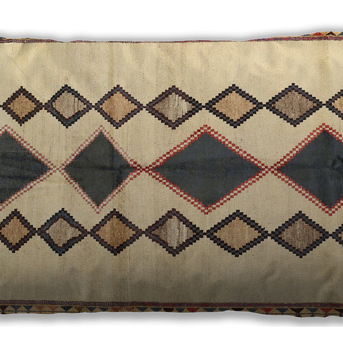 Traditional Classic Rectangular Sienna Brown Lumbar Throw Pillow, 13 inch by 19 inch, lbtr2536