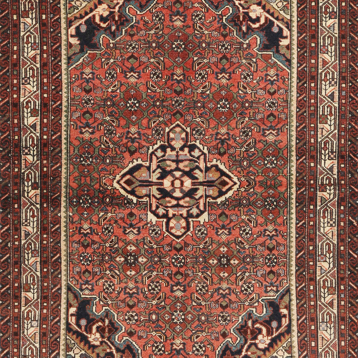 Traditional Saffron Red Persian Rug, tr2540