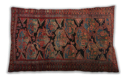 Traditional Classic Rectangular Sienna Brown Lumbar Throw Pillow, 13 inch by 19 inch, lbtr2541